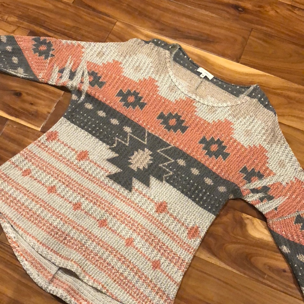 Juniors medium Aztec print